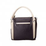 Beau Design Stylish Purple Color Imported PU Leather Handbag With Double Handle For Women's/Ladies/Girls